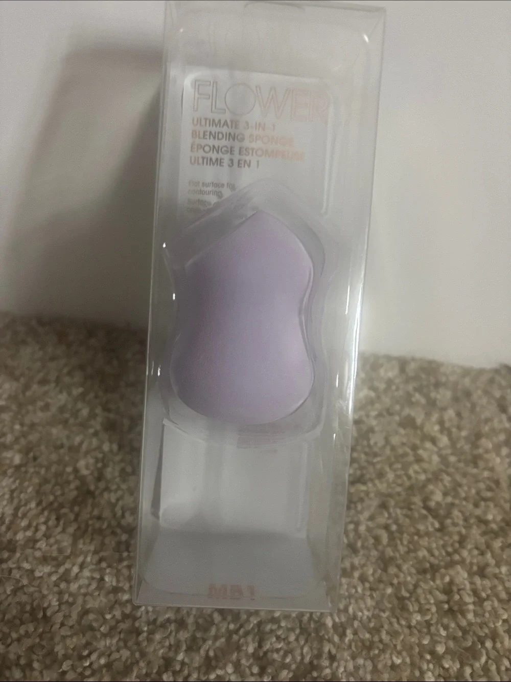 Flower Ultimate 3-in-1 Blending Sponge - Light Purple